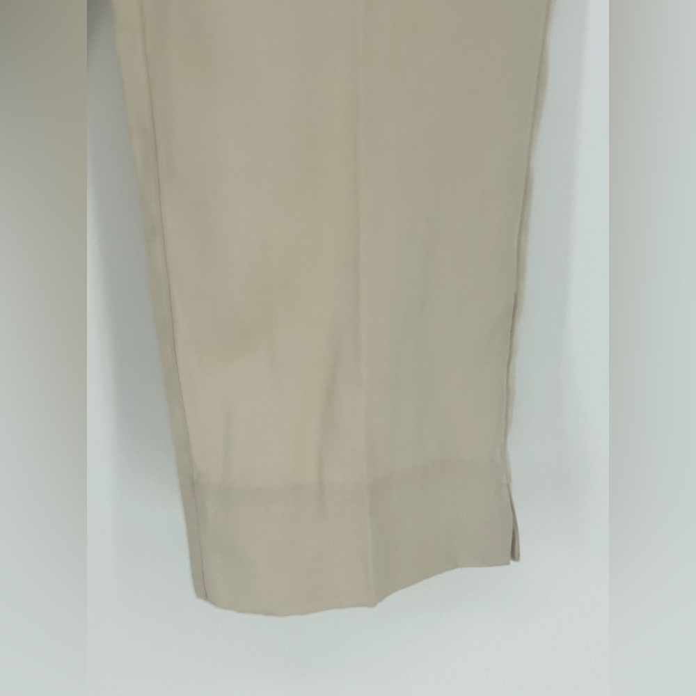 "NWT"Ann Tayor The Pull on Pant High Rise Ankle Beige Lyocell Sz.XXS Petite - Picture 12 of 12
